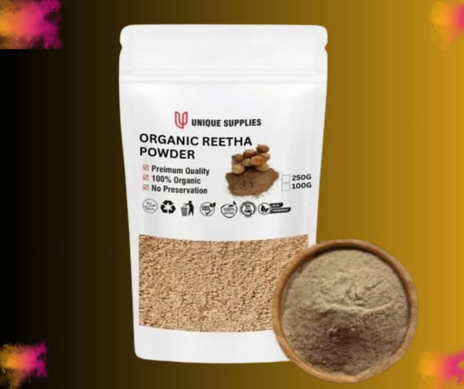 Organic Reetha Powder | 100g | US Organics