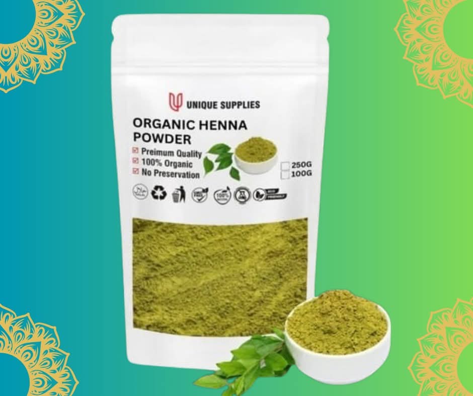 Organic Henna Powder | 100G | US Organics