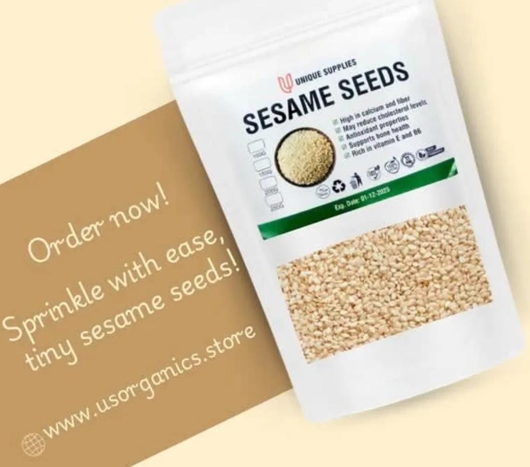 100g Sesame seeds | organic & fresh seeds| USorganics