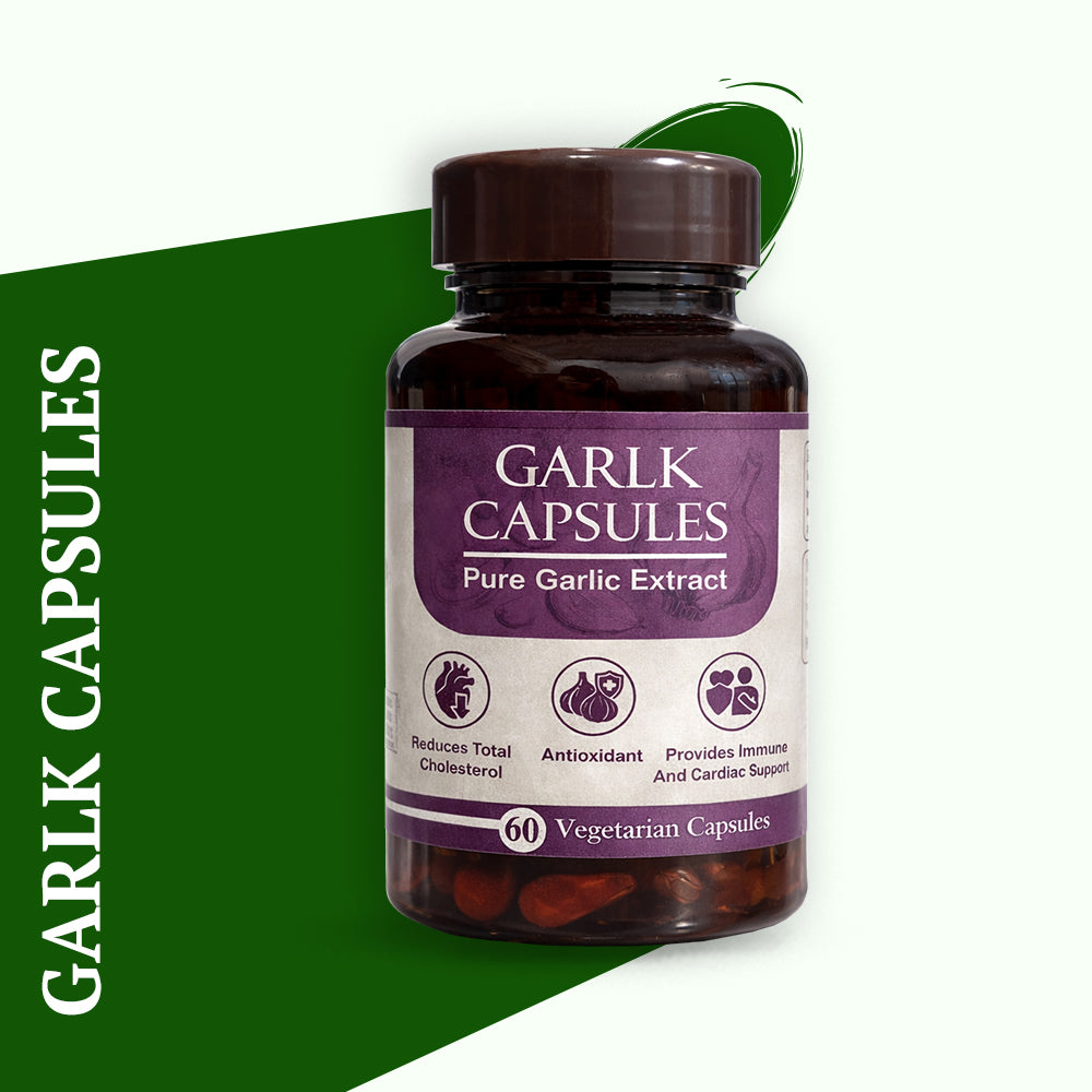 Garlk Capsules | US ORGANICS (Pure Garlic Extract)|100 Capsule