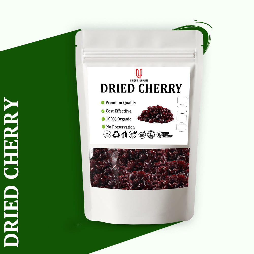 100g Dried Cherries | Natural Dried Fruit | USorganics