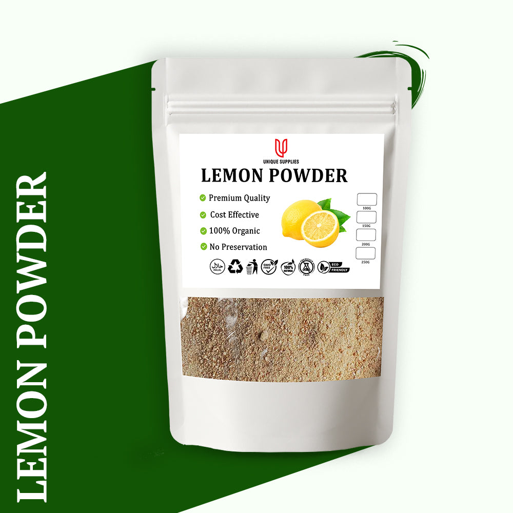 100g Lemon Powder | Organic | USorganics