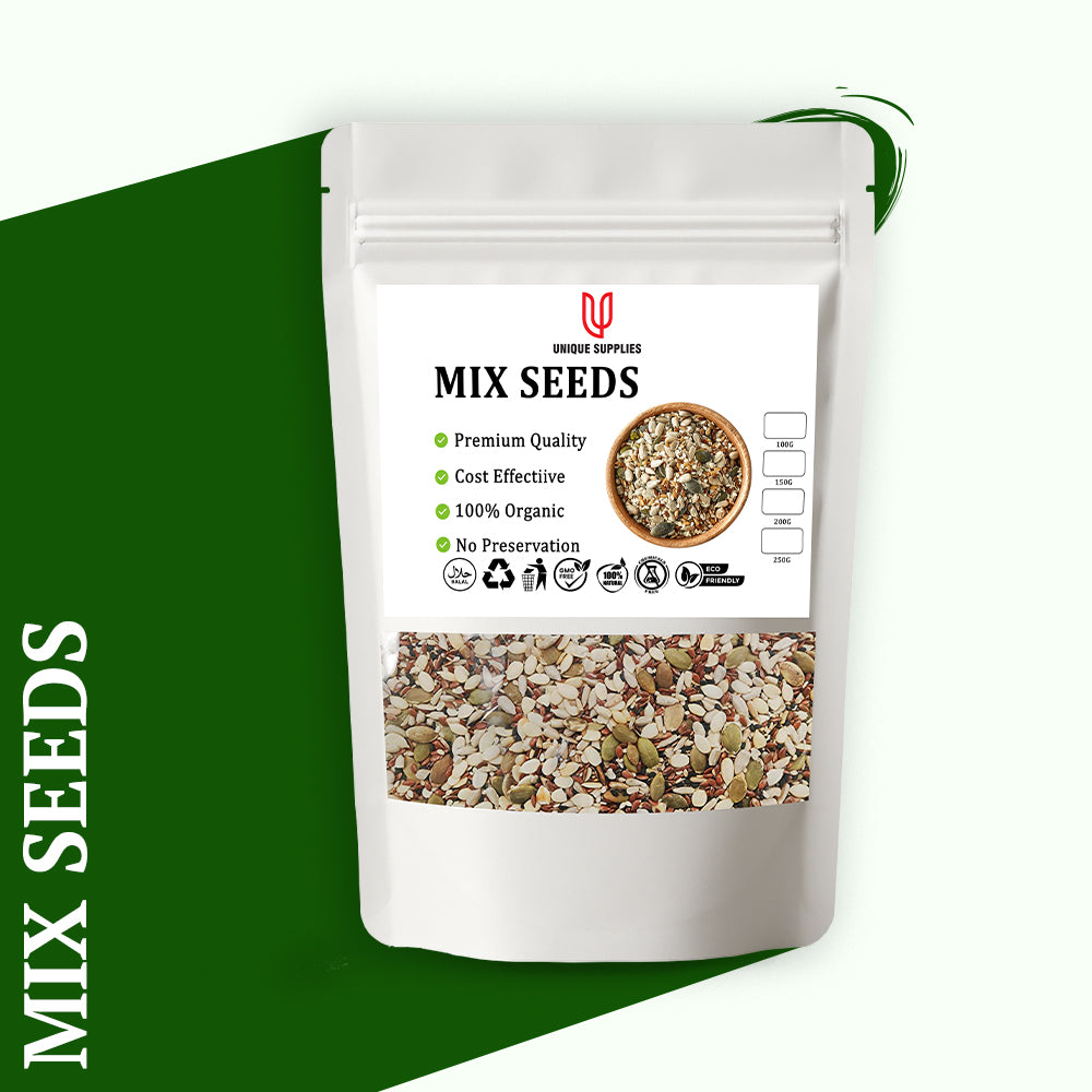 Mix seeds | 100gsunflower and 100g flax seeds pumkin seeds saseame seeds | sunflower seeds without shell