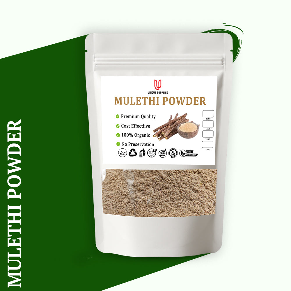 Mulethi powder | Licorice powder | 100g | USorganics