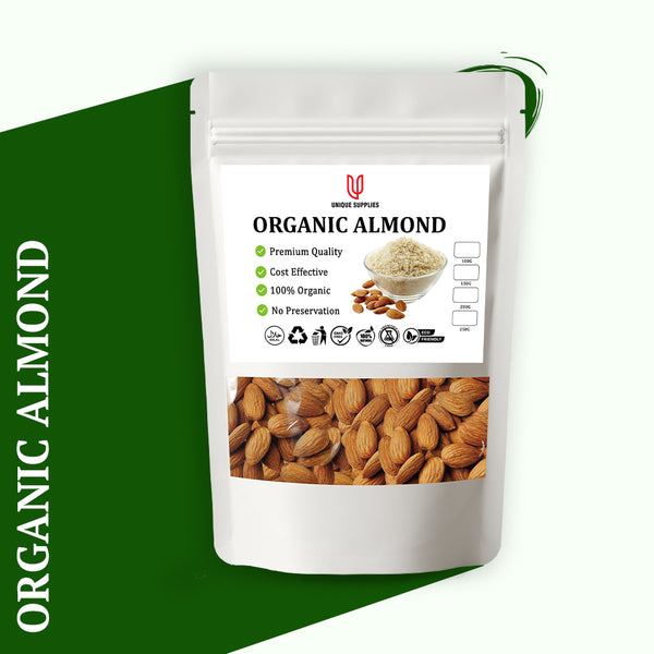 100g organic Almonds | Without Shell | US Organics