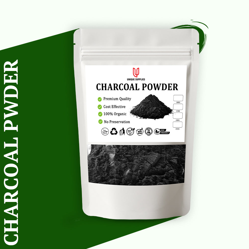 100g Charcoal Powder | Activated Charcoal | USorganics