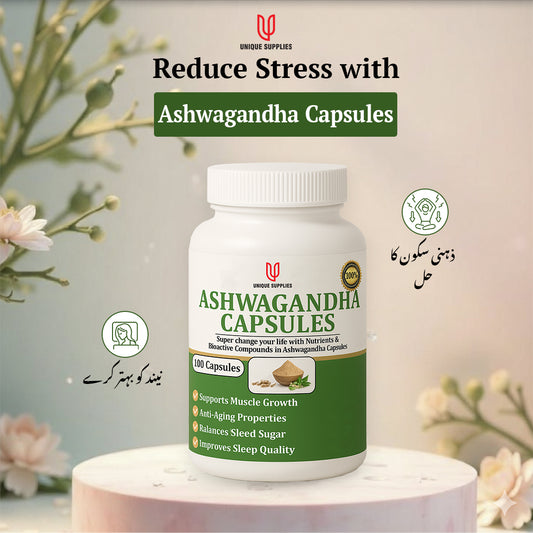 Ashwagandha Capsule /100cap/Us Organic