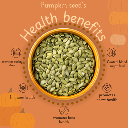 100g Green Pumpkin Seeds Without Shell | US ORGANICS