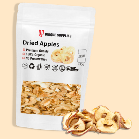 Dried Organic Apples | Healthy snacks | 100G | US Organics