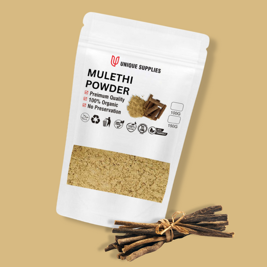 Mulethi powder | Licorice powder | 100g | USorganics