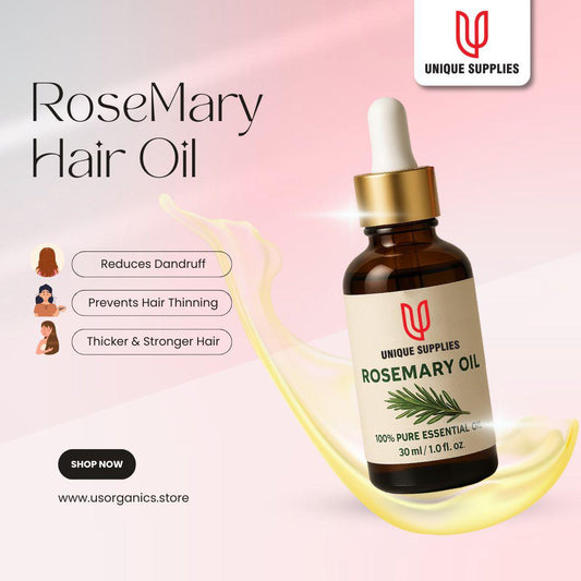 ROSEMARRY OIL //Rosemary Oil for Hair Growth – Natural Essential Oil for Scalp & Skin