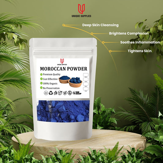 MOROCAN POWDER //50GRAM 100% Pure Moroccan Beauty Powder – For Face, Hair & Skin