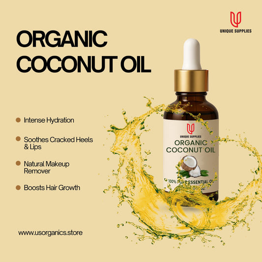 COCONUT OIL // 100% Pure Coconut Oil – Cold-Pressed & Natural 30ML