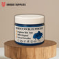 BLUE MOROCAN POWDER JARR//Blue Moroccan Powder Jar – Traditional Beauty Secret