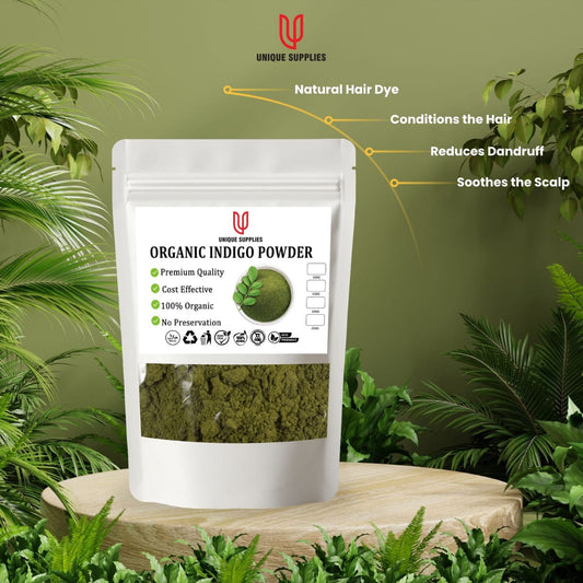 Organic Indigo Leaf Powder – Chemical-Free Hair Color 100gram