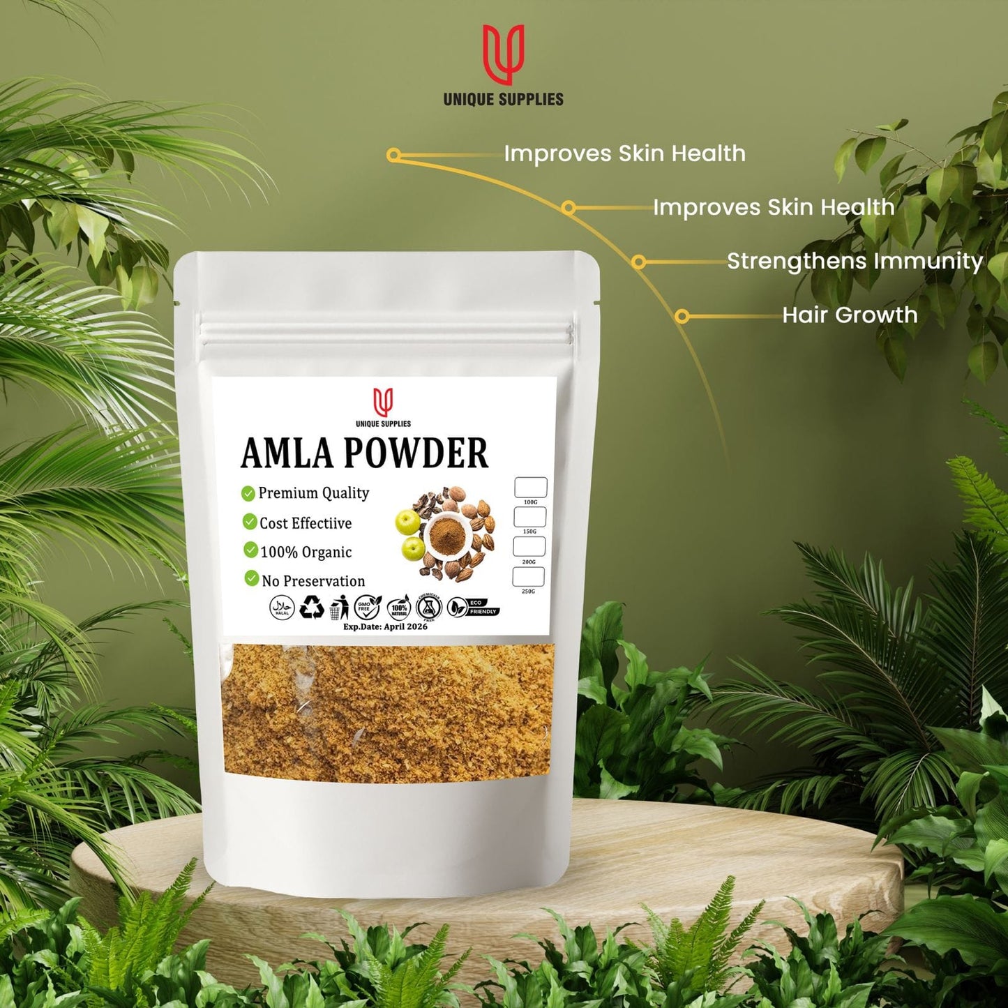 Amla powder | 100G | US Organics