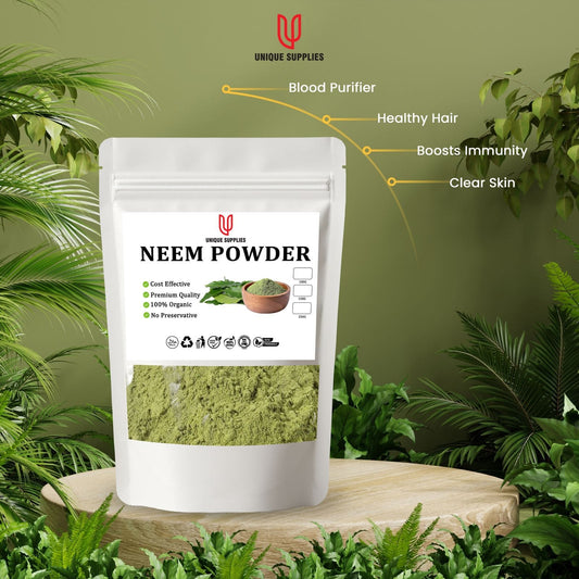 Neem powder| 100 grams| organic and fresh| USorganics