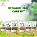 Amla, Reetha, Shikakai, Bhringraj, Henna,Kari pata powder