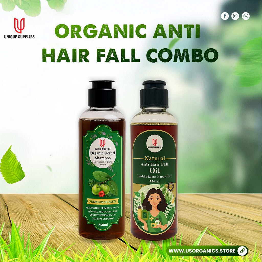 Organic Hair Oil And Shampoo
