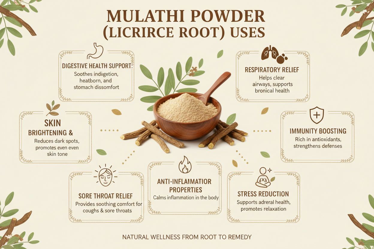 MULATHI POWDER  K USES