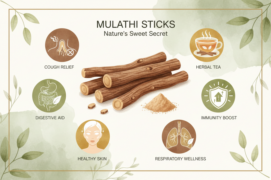Mulethi Sticks